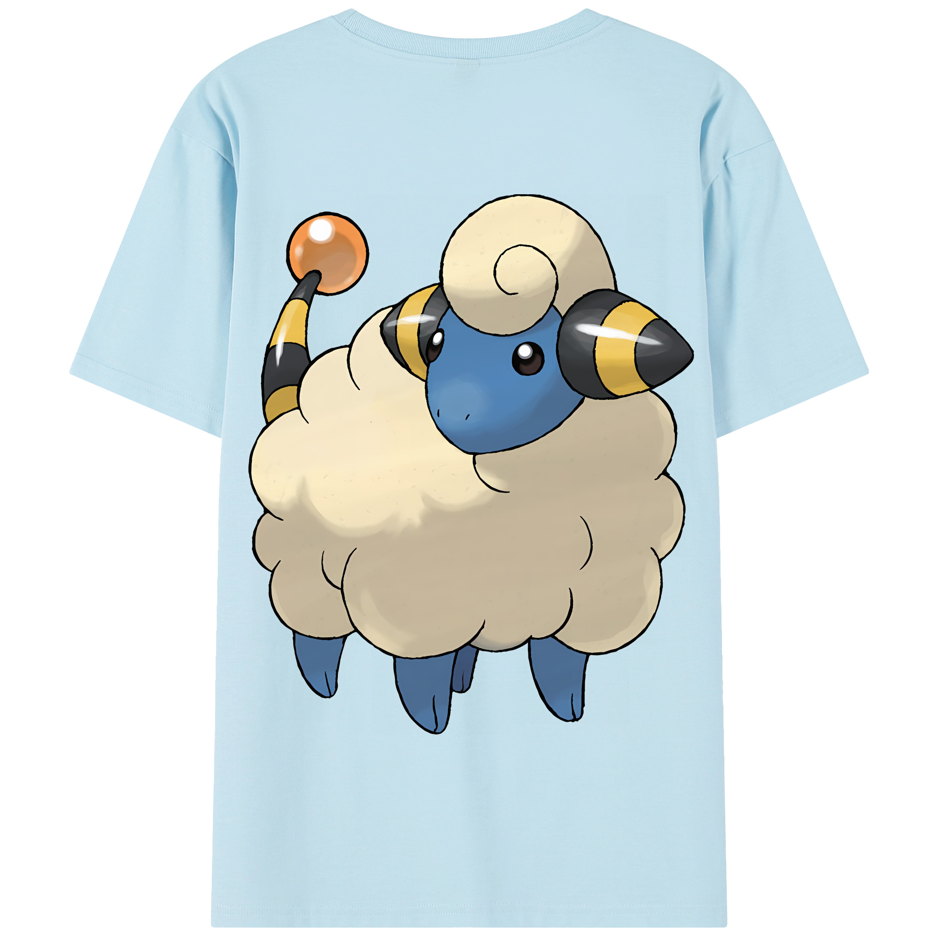 （画像用） ポケットモンスター Pokémon 綿100％半袖Tシャツ（背面プリント）